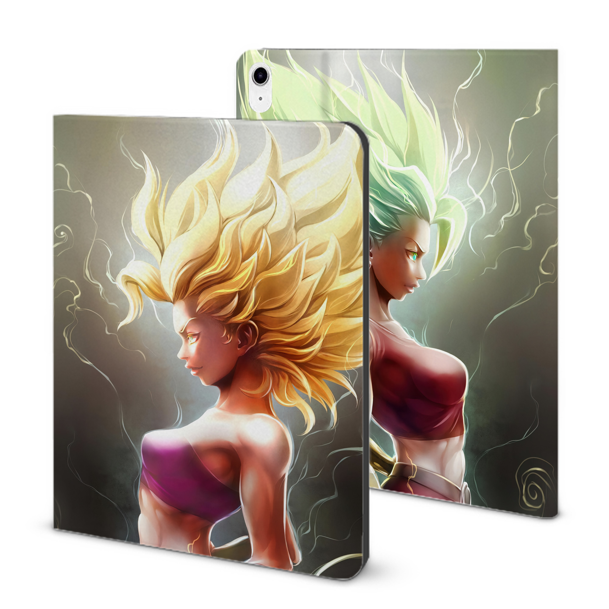 （画像用） ドラゴンボール DRAGON BALL IPad ケース ブック型 PUレザー TPU 耐衝撃 軽量 薄型 ペン収納なし 全面保護 IPad 各モデル対応
